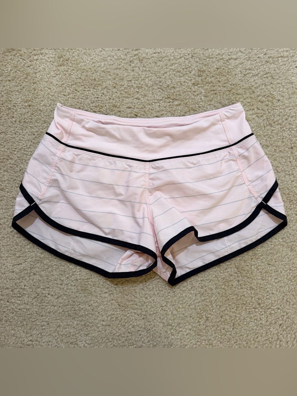 Lululemon Run Speed Short Pretty Pink Women's Size 4 Running Athletic Shorts